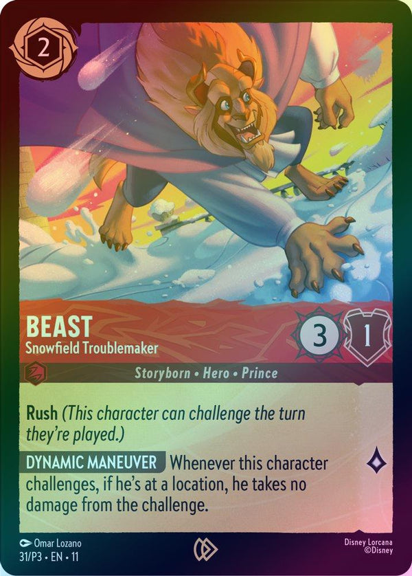 Beast (Snowfield Troublemaker) - 31 - Promo (Foil)