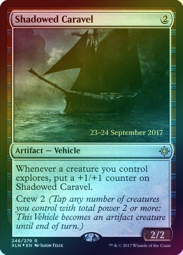 Shadowed Caravel - Prerelease Promo (Foil) (PXLN)