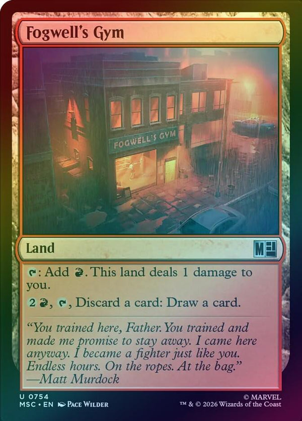 Fogwell's Gym (Foil) (MSC)