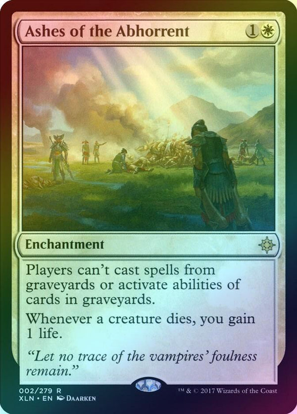 Ashes of the Abhorrent (Foil) (XLN)