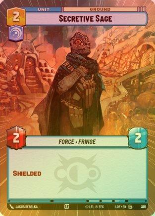 Secretive Sage (Hyperspace) - 801 - Common (Foil)