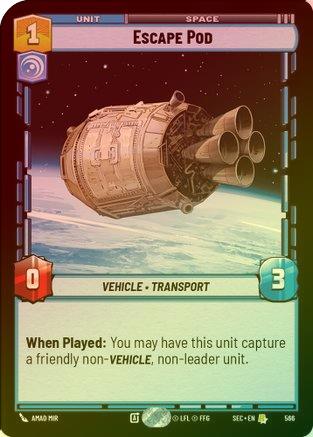 Escape Pod (Foil) - 566 - Rare (Foil)