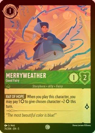 Merryweather (Good Fairy) - 76/204 - Common (Foil)