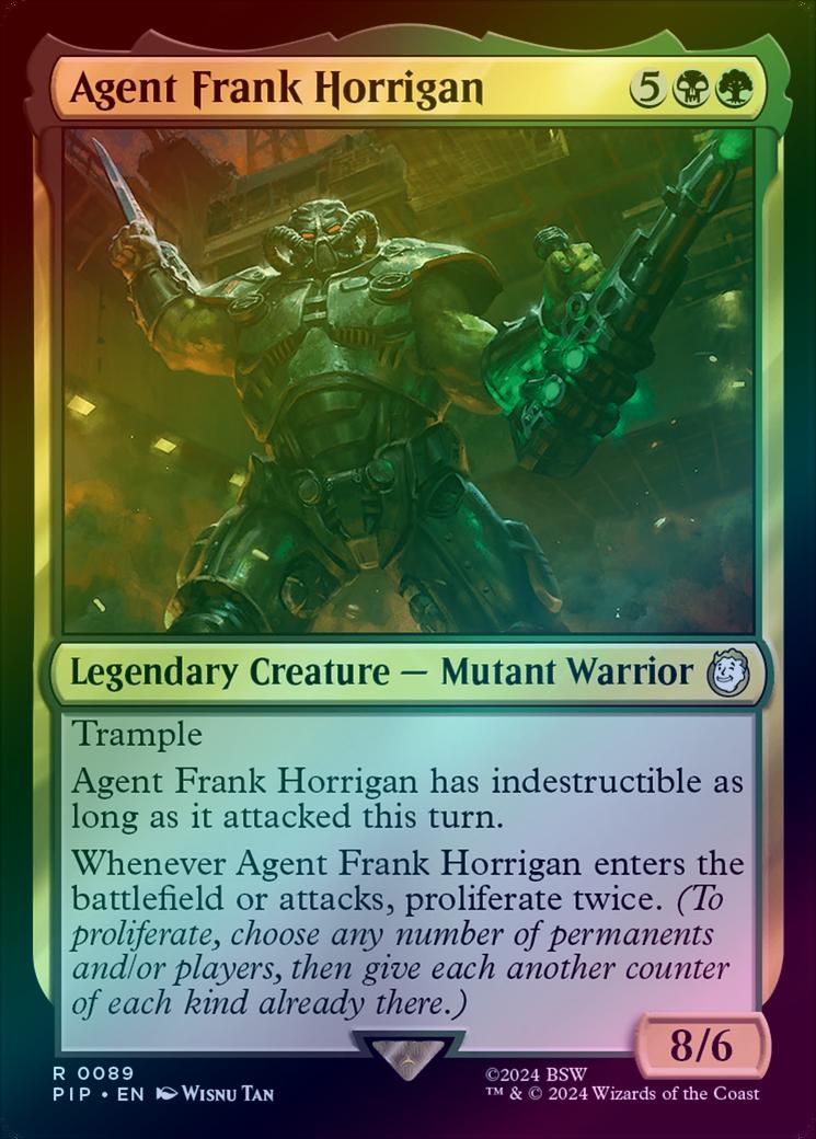 frank horrigan mtg card Agent Frank Horrigan | Fallout Commander