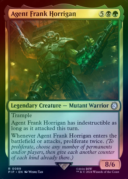 Agent Frank Horrigan (Foil) (PIP)