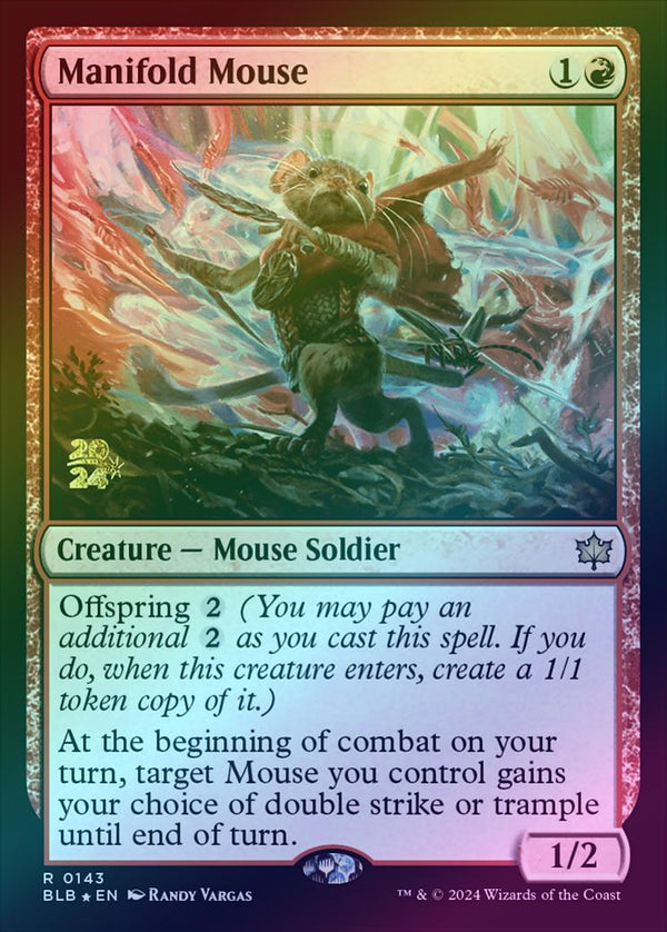 Manifold Mouse - Prerelease Promo (Foil) (PBLB)