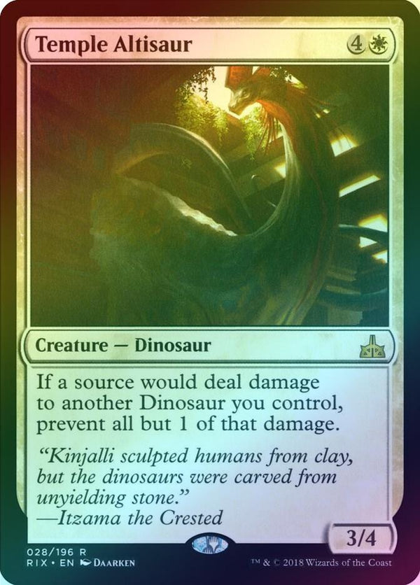 Temple Altisaur (Foil) (RIX)