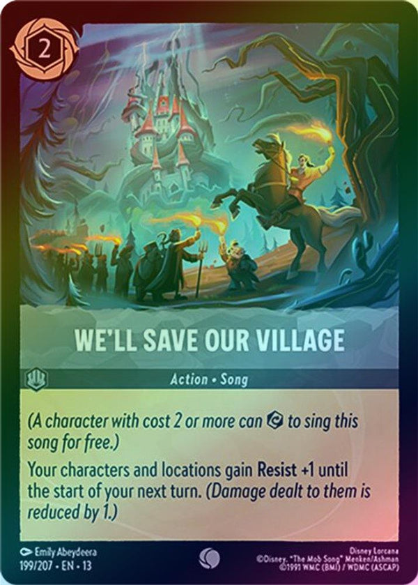 We'll Save Our Village - 199/207 - Common (Foil)