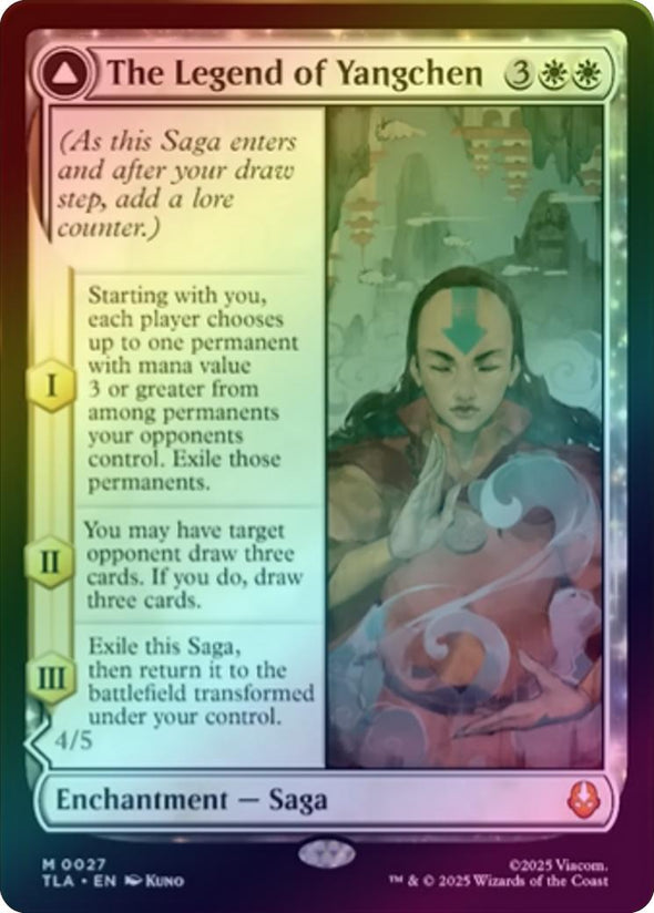 The Legend of Yangchen // Avatar Yangchen (Foil) (TLA)