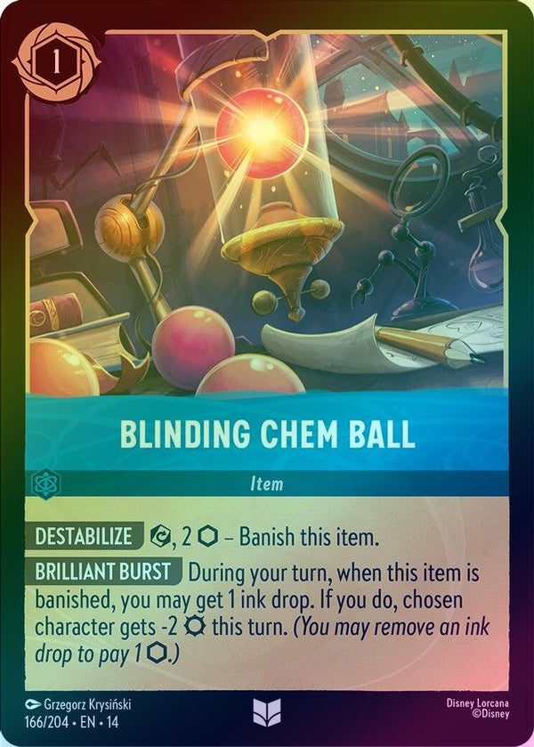 Blinding Chem Ball - 166/204 - Uncommon (Foil)