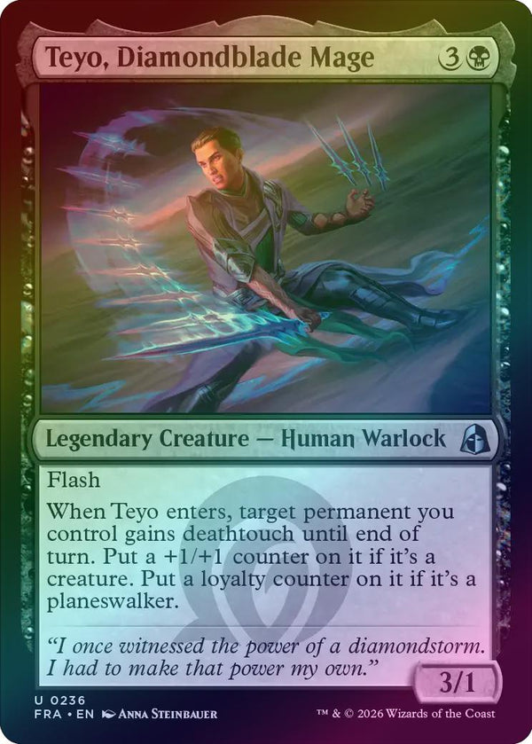 Teyo, Diamondblade Mage (Foil) (FRA)
