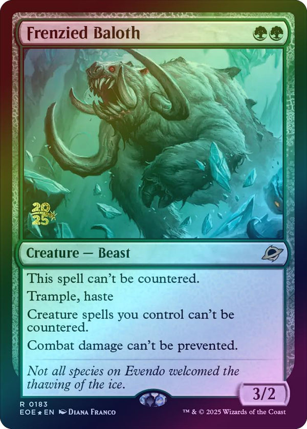 Frenzied Baloth - Prerelease Promo (Foil) (PEOE)