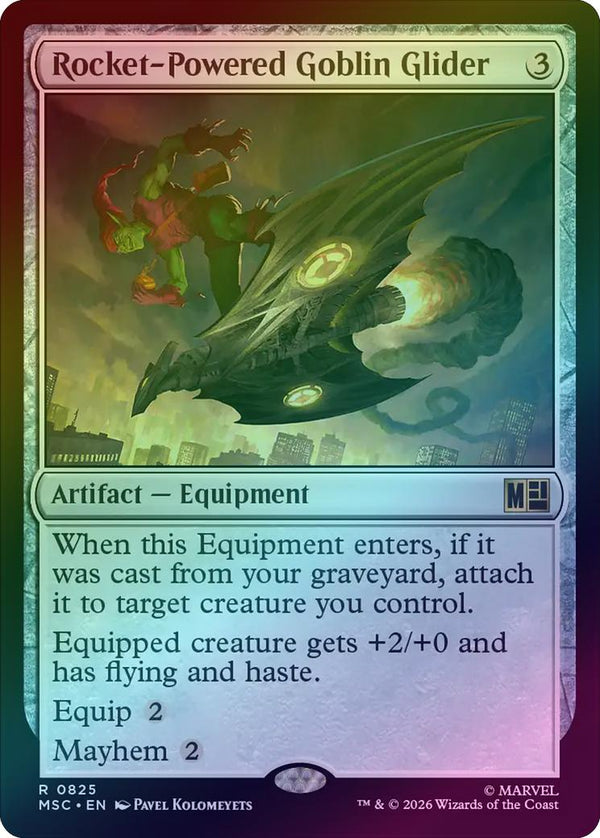 Rocket-Powered Goblin Glider (Foil) (MSC) (Pre-Order)