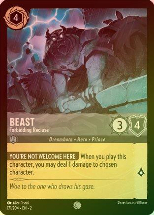 Beast (Forbidding Recluse) - 171/204 - Common (Foil)