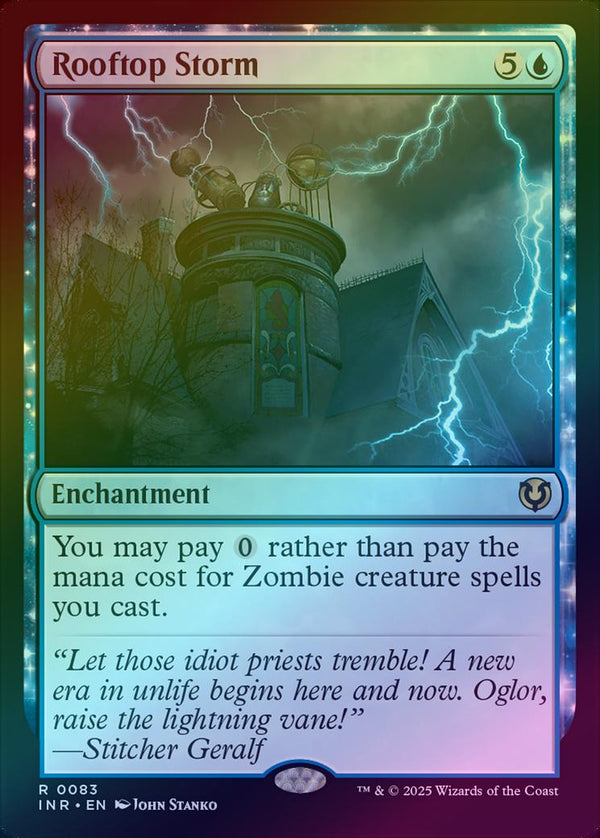 Rooftop Storm (Foil) (INR)