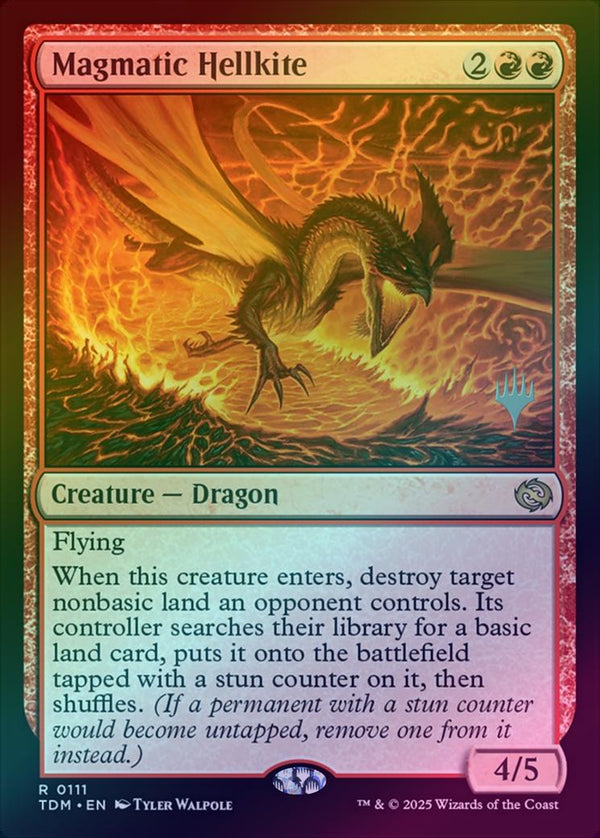 Magmatic Hellkite - Promo Pack (Foil) (PTDM)