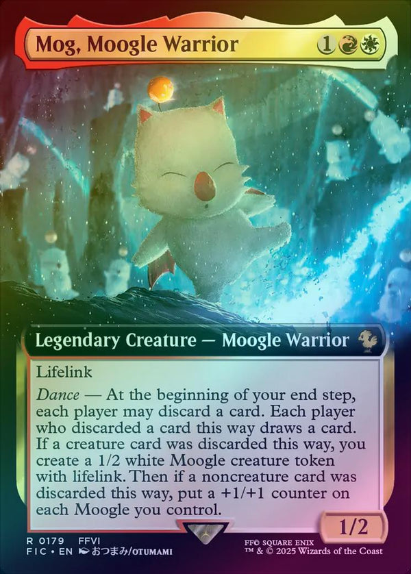 Mog, Moogle Warrior - Extended Art (Foil) (FIC)