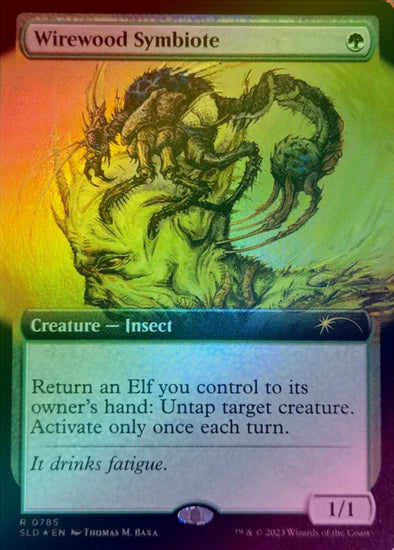 Wirewood Symbiote - Extended Art (Foil) (SLD)