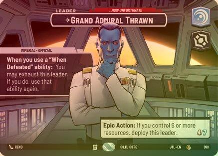 Grand Admiral Thrawn - ...How Unfortunate (Showcase) - 998 - Common (Foil)