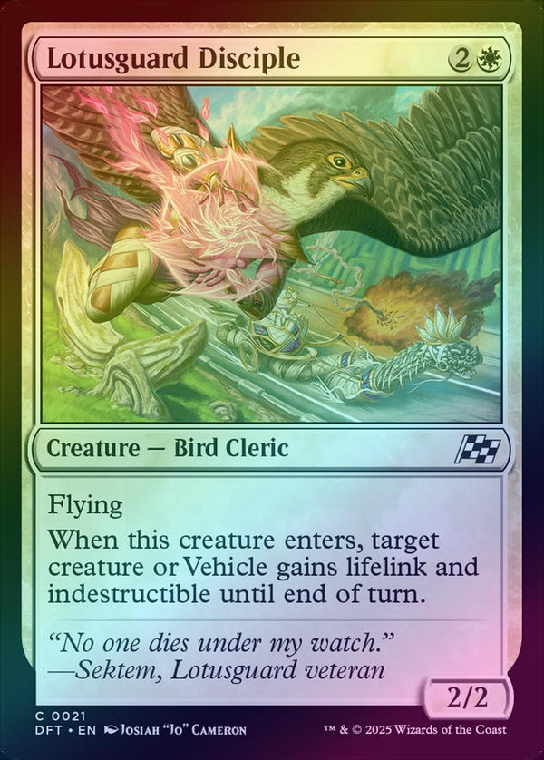 Lotusguard Disciple (Foil) (DFT)