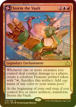 Storm the Vault // Vault of Catlacan - Prerelease Promo (Foil) (PRIX)