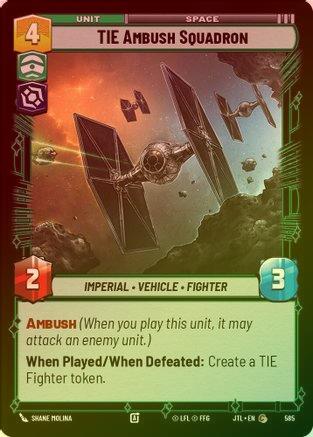 TIE Ambush Squadron - 585 - Common (Foil)