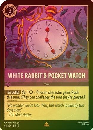 White Rabbit's Pocket Watch (Fabled Reprint) - 66/204 - Rare (Foil)