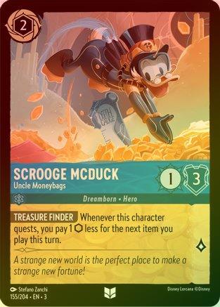 Scrooge McDuck (Uncle Moneybags) - 155/204 - Uncommon (Foil)