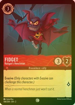 Fidget (Ratigan's Henchman) - 108/204 - Common (Foil)