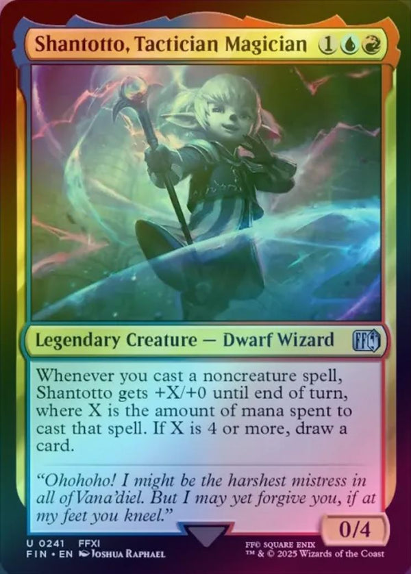 Shantotto, Tactician Magician (Foil) (FIN)