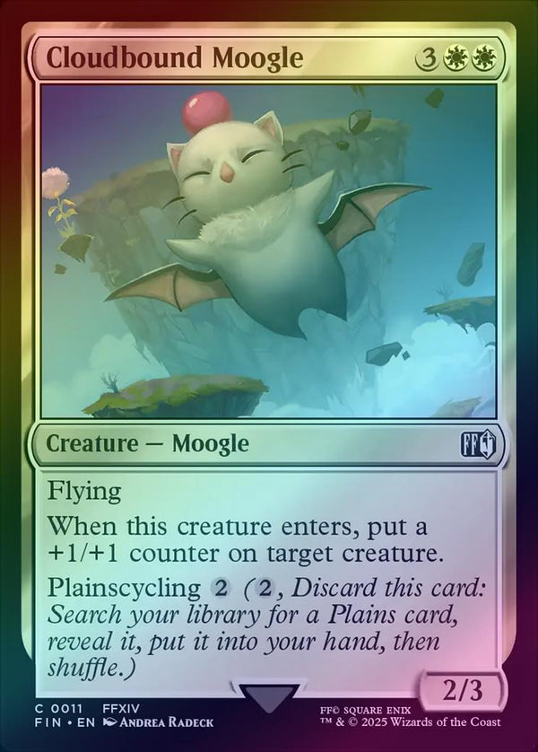 Cloudbound Moogle (Foil) (FIN)