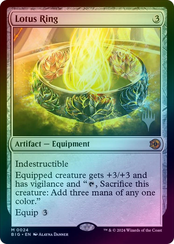 Lotus Ring - Promo Pack (Foil) (PBIG)