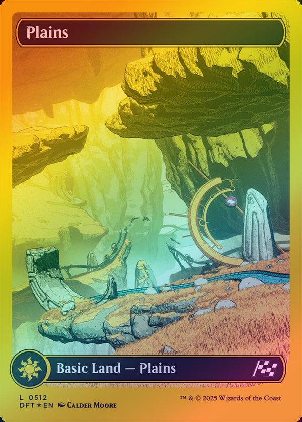 Plains (512) - Full Art (First-Place Foil) (DFT)