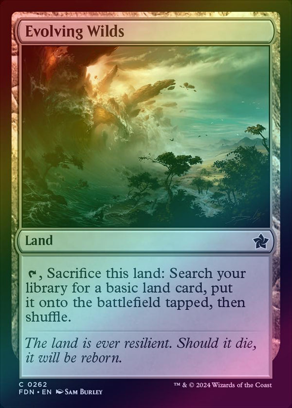 Evolving Wilds (Foil) (FDN)