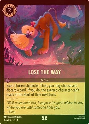 Lose the Way - 63/204 - Uncommon (Foil)