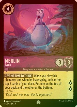 Merlin (Turtle) - 38/204 - Common (Foil)