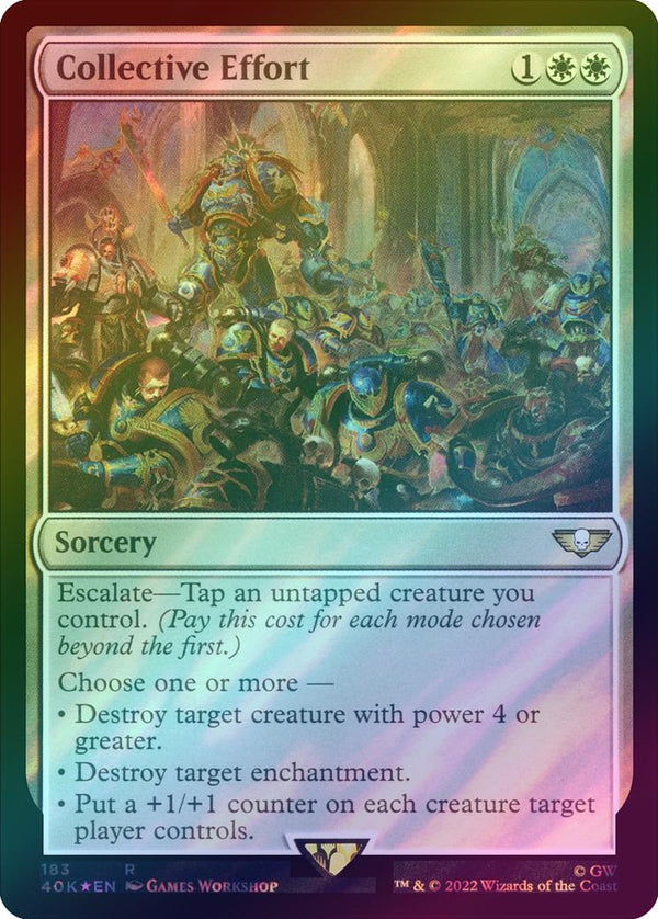 Collective Effort (Surge Foil) (40K)