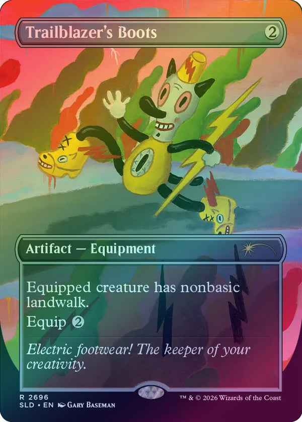 Trailblazer's Boots - Toby's Journey by Gary Baseman (Foil) (SLD)