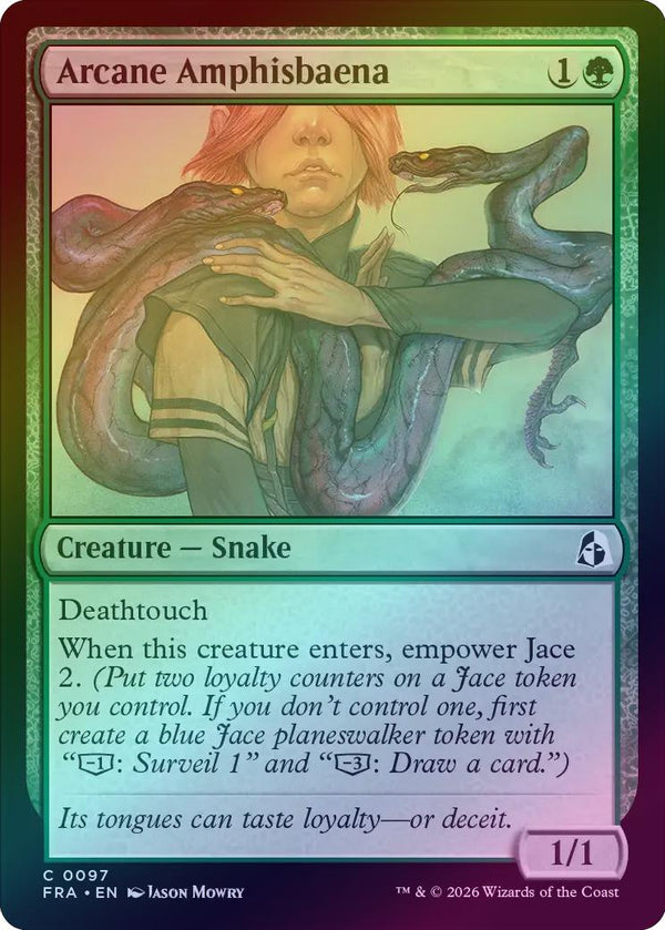 Arcane Amphisbaena (Foil) (FRA)