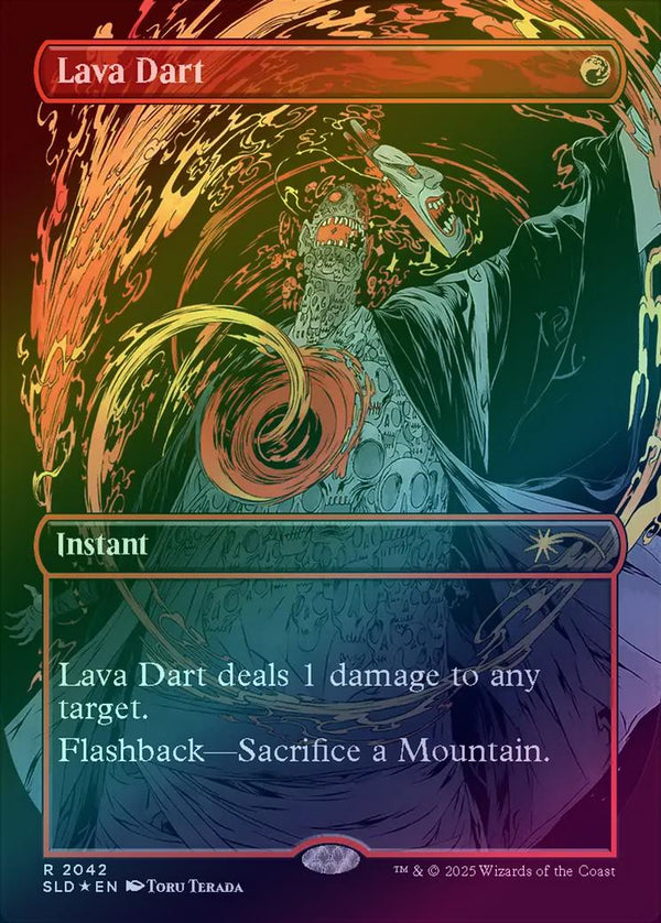 Lava Dart - vroooOOOMMMMMM! (Raised Foil) (SLD)