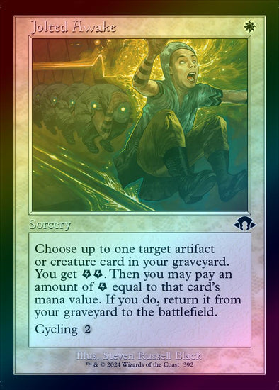 Jolted Awake - Retro Frame (Foil) (MH3)