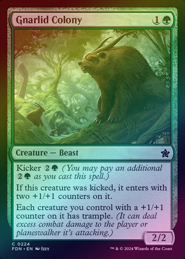 Gnarlid Colony (Foil) (FDN)