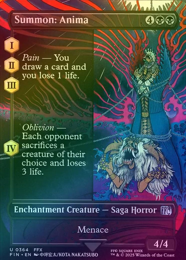 Summon: Anima - Borderless (Foil) (FIN)