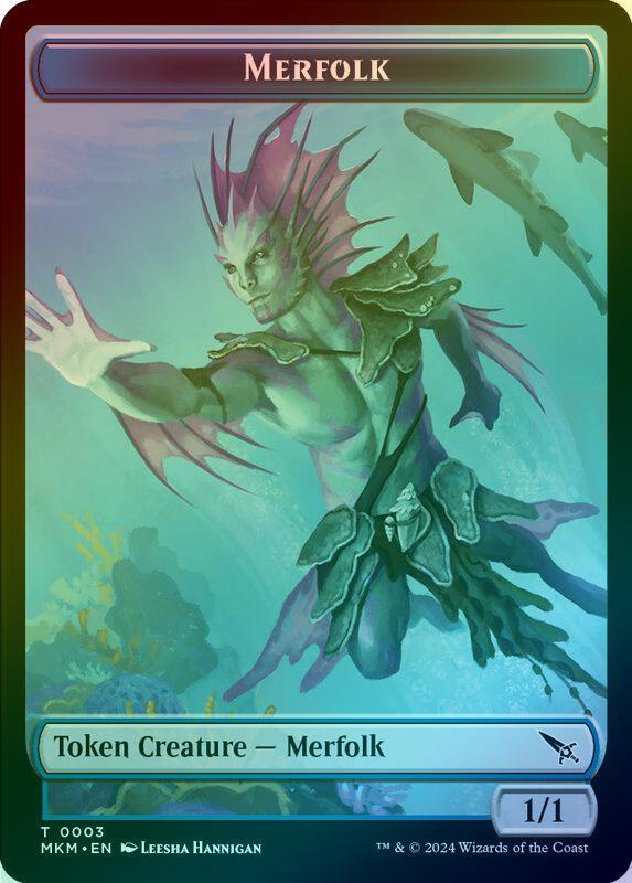 Detective // Merfolk Token (Foil) (TMKM)