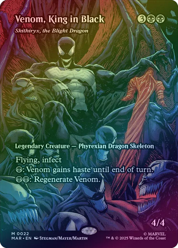 Venom, King in Black // Skithiryx, the Blight Dragon - Source Material Showcase (Foil) (MAR)