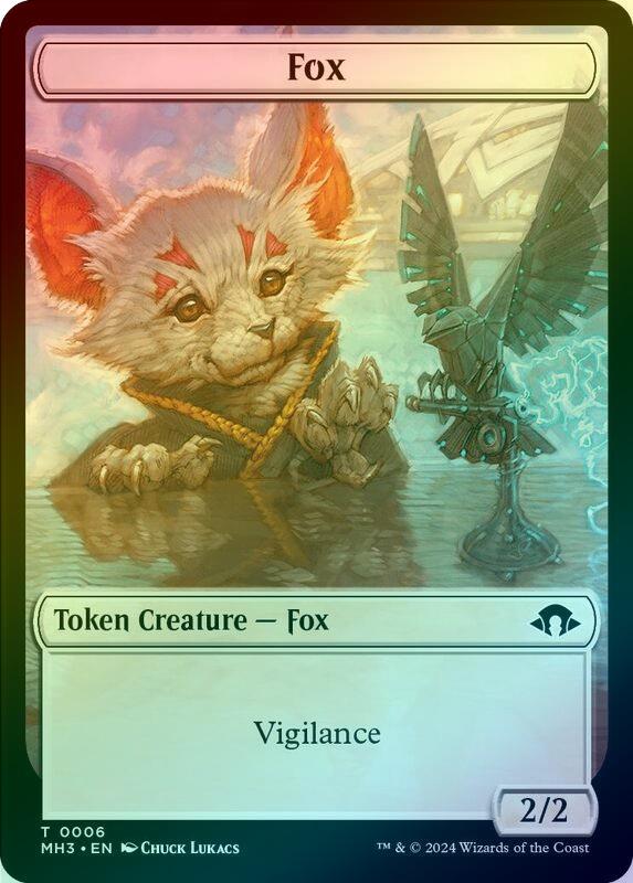 Phyrexian Germ // Fox Token (Foil) (TMH3)