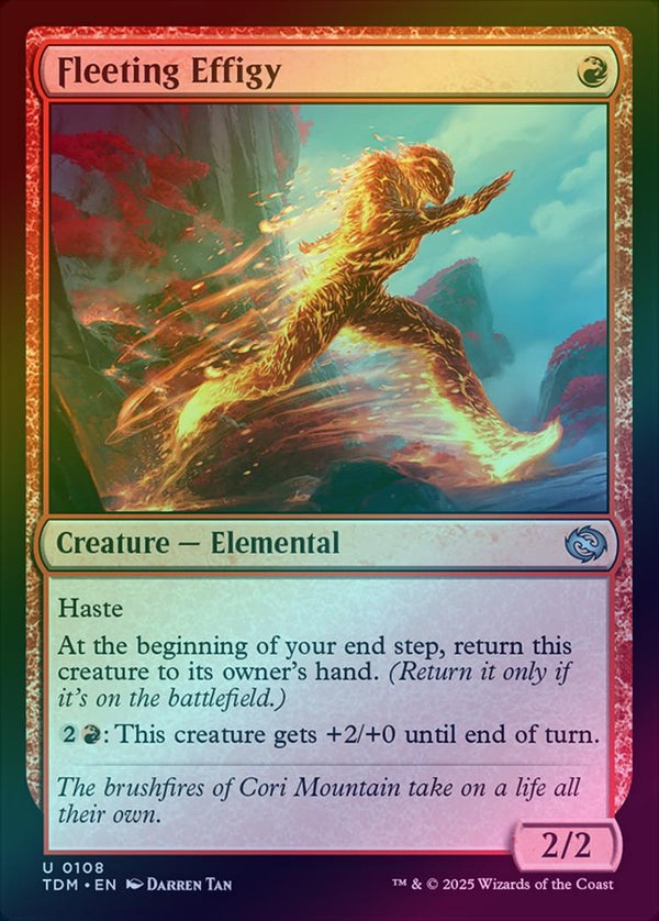 Fleeting Effigy (Foil) (TDM)