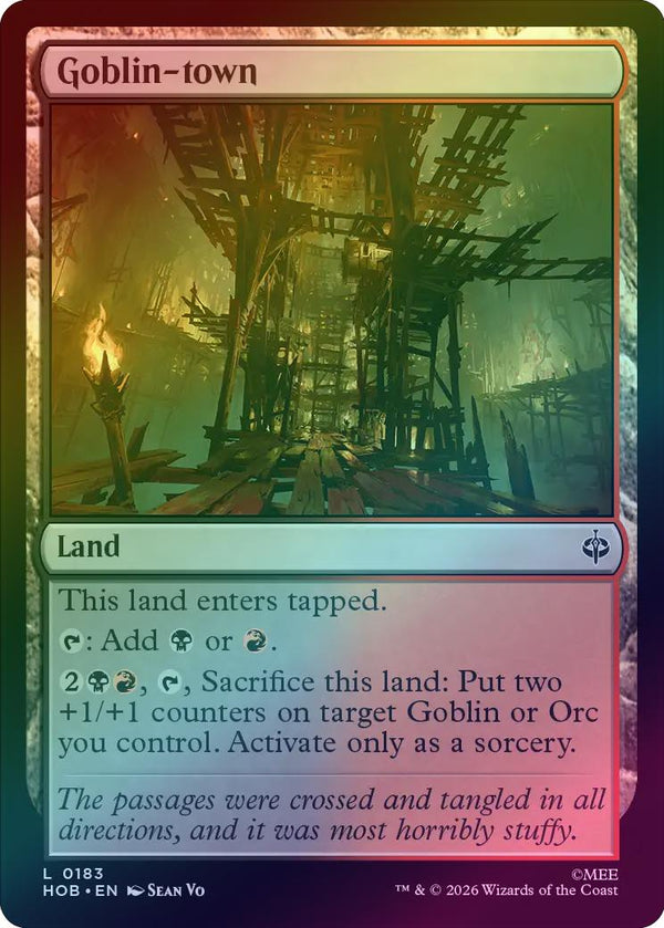 Goblin-town (Foil) (HOB) (Pre-Order)