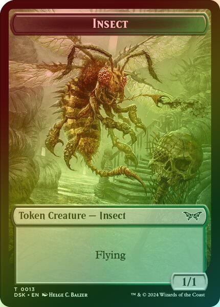 Insect (013) // Spider Token (Foil) (TDSK)