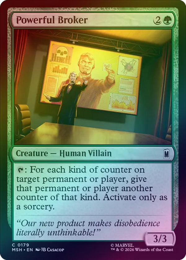 Powerful Broker (Foil) (MSH) (Pre-Order)